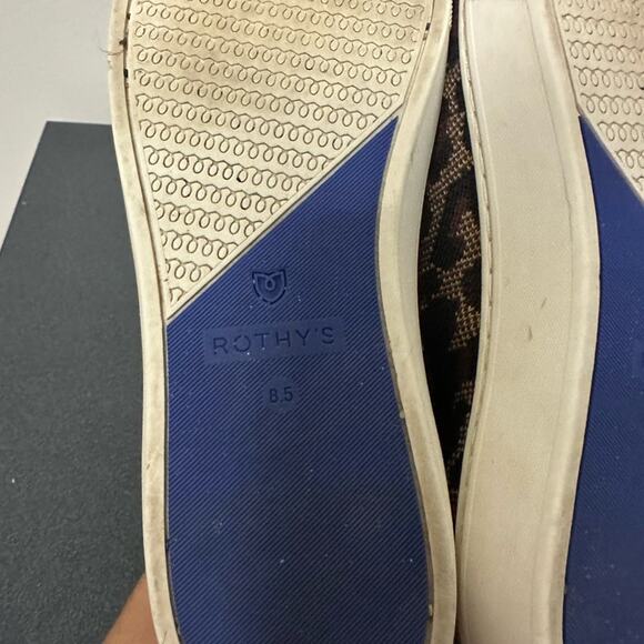 Rothy's The Chelsea Wildcat Cheetah Leopard Shoes
Slip On Sneakers Brown 8.5 - Picture 12 of 14